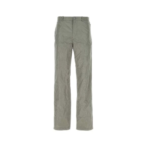 Balenciaga Men Grey Polyester Pant